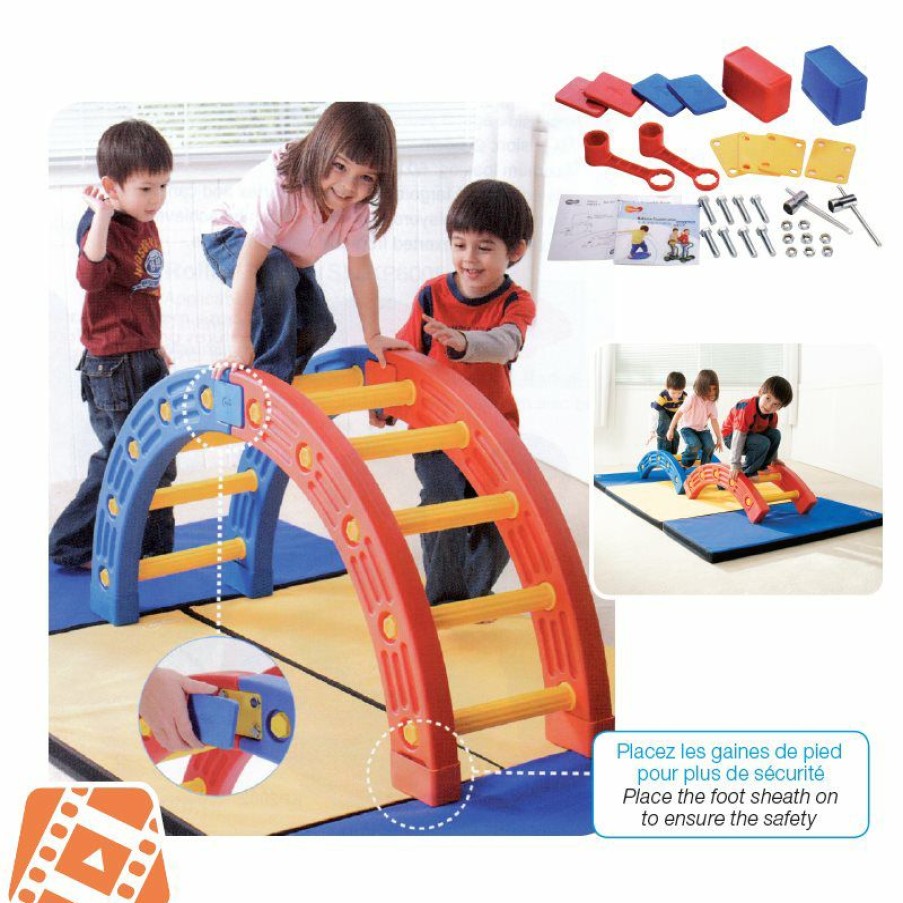 Psychomotricity * | Weplay Go-Go Balance Fun Set (Semicircle)