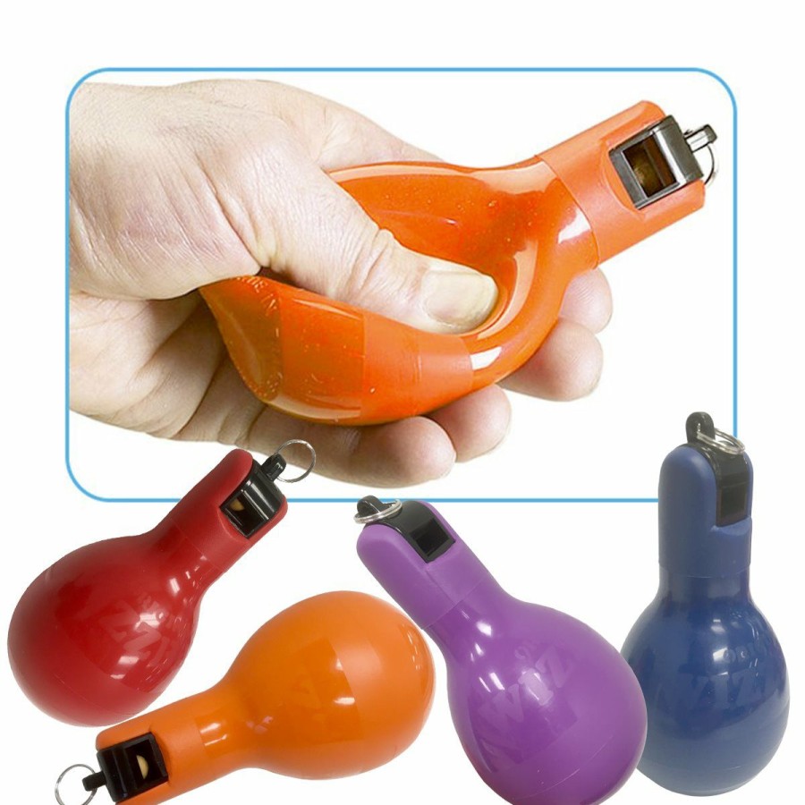 Whistles * | The Original Soft Pvc Squeze Wizzball Whistle