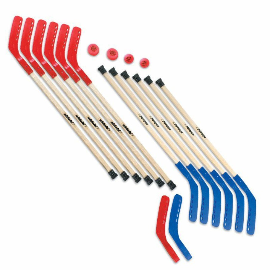 HocNew * | Shield Wooden Hockey Stick Set