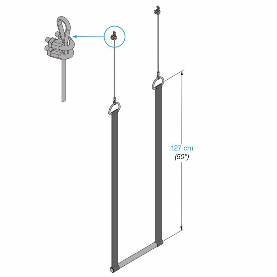 Gymnastic * | Trapeze For 10 (3 M) Climbing Frame