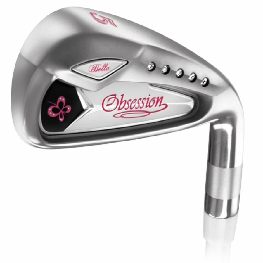 Clubheads * | Ibella Obsession Hot Pink Ladies Iron Clubhead