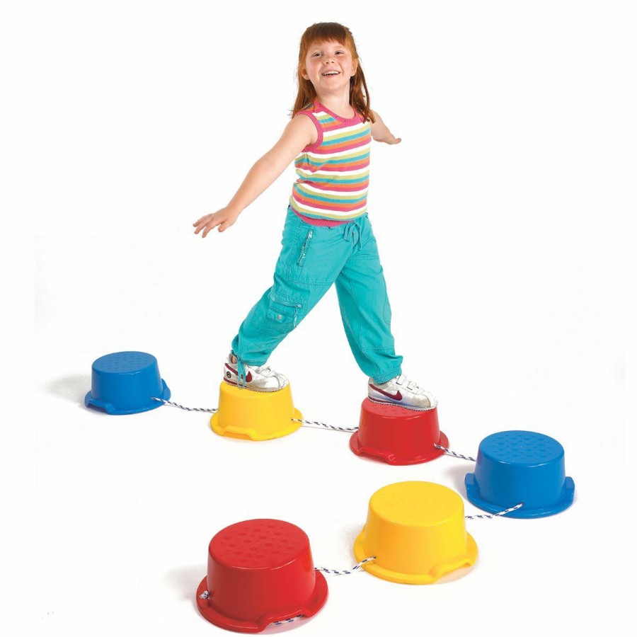 Psychomotricity * | Step-A-Stone Balance Set, 6 Pieces