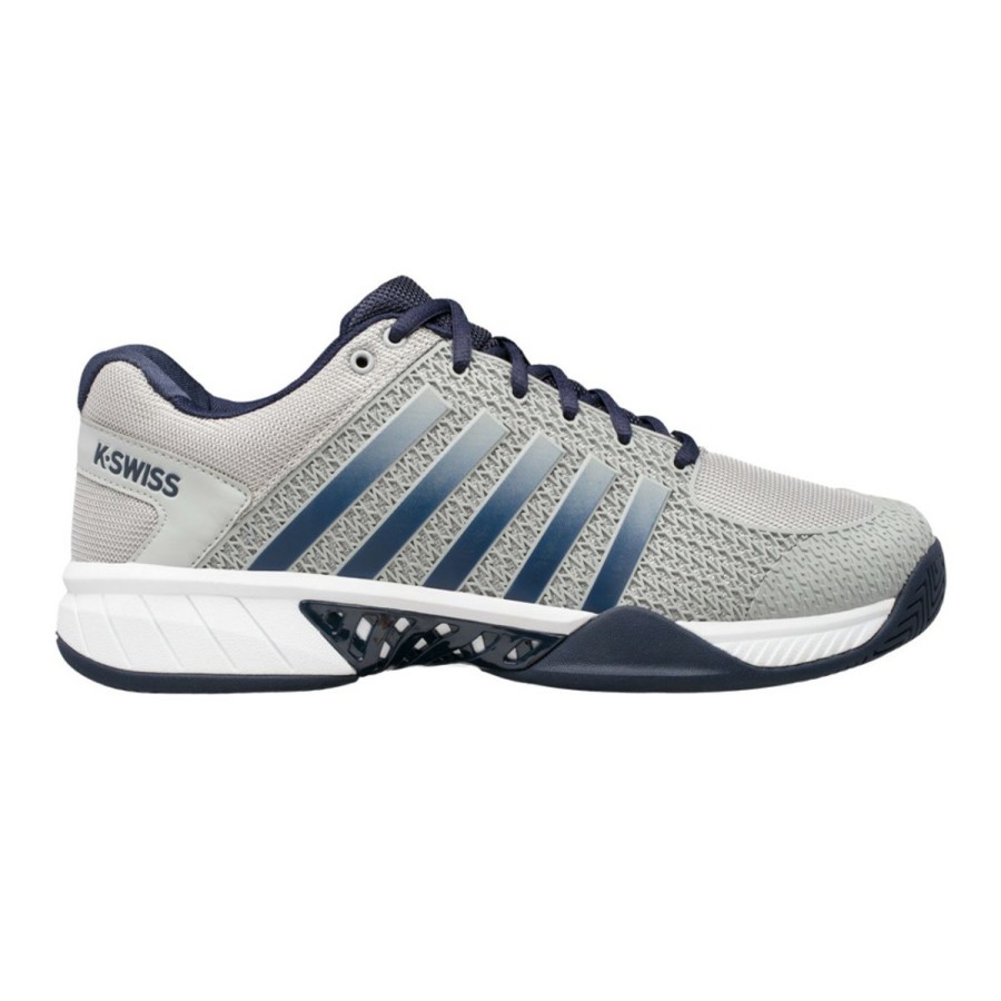 Shoes * | K-Swiss Express Light 2E Wide Pickleball Shoe Men'S Highrise/Navy