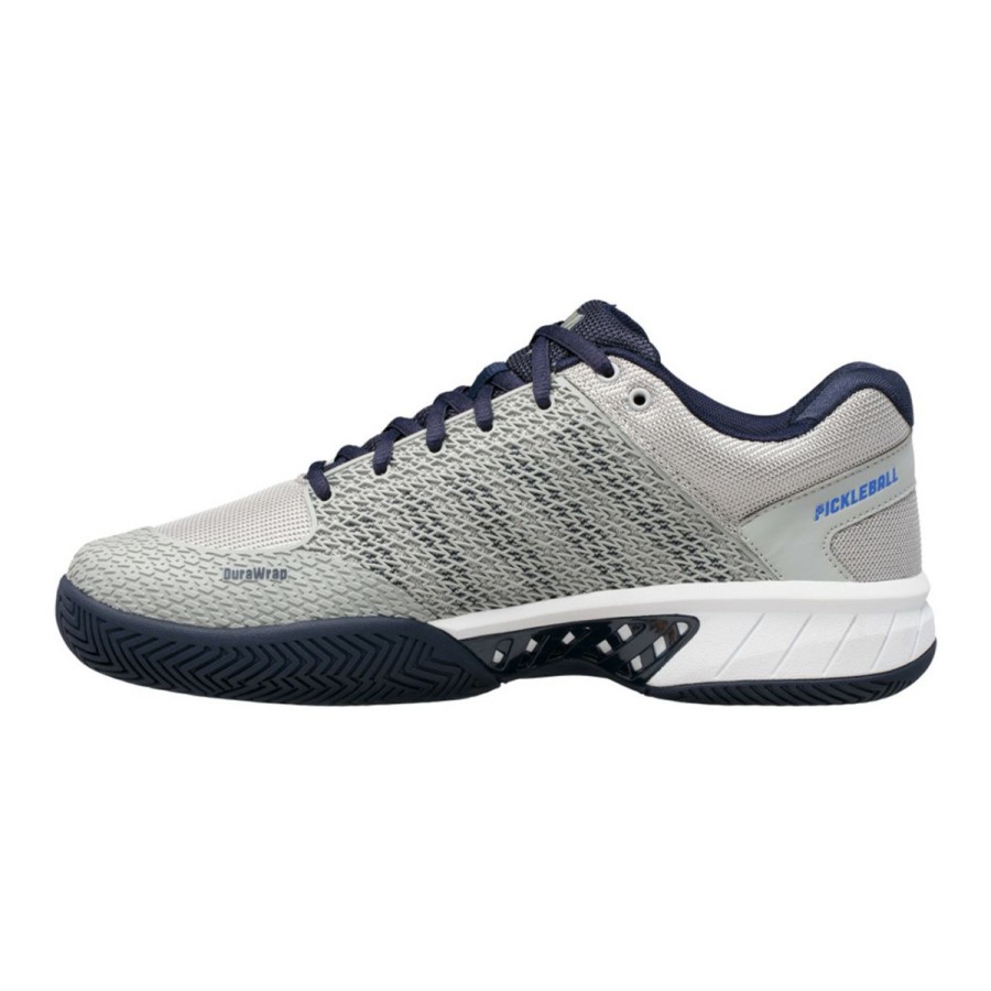 Shoes * | K-Swiss Express Light 2E Wide Pickleball Shoe Men'S Highrise/Navy