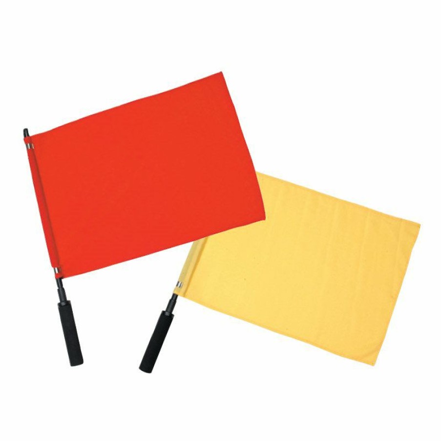 Soccer * | Soccer Linesman Flags Swivel Handle