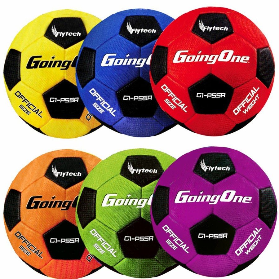 Soccer * | Going One Set Of 6 Flytech Soccer Balls