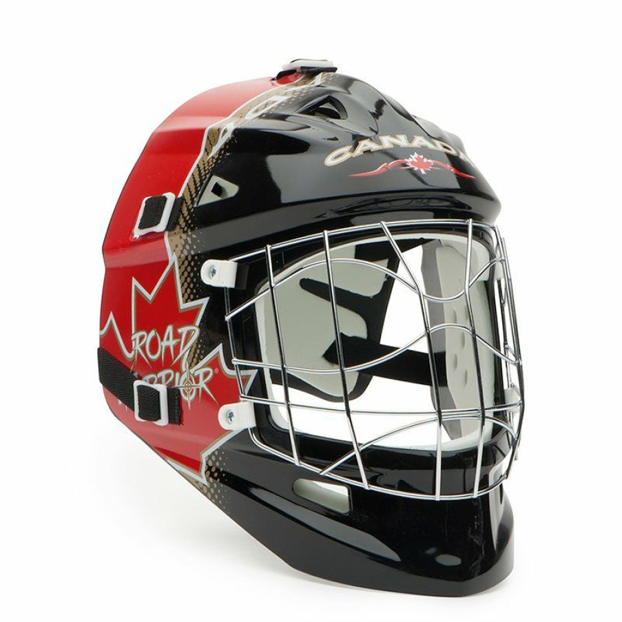 HocNew * | Road Warrior Deluxe Mask For Street Hockey