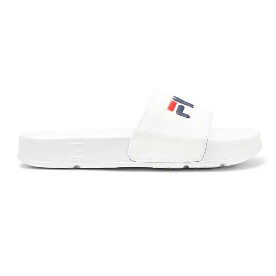 Shoes * | Fila Drifter Slide Women'S White