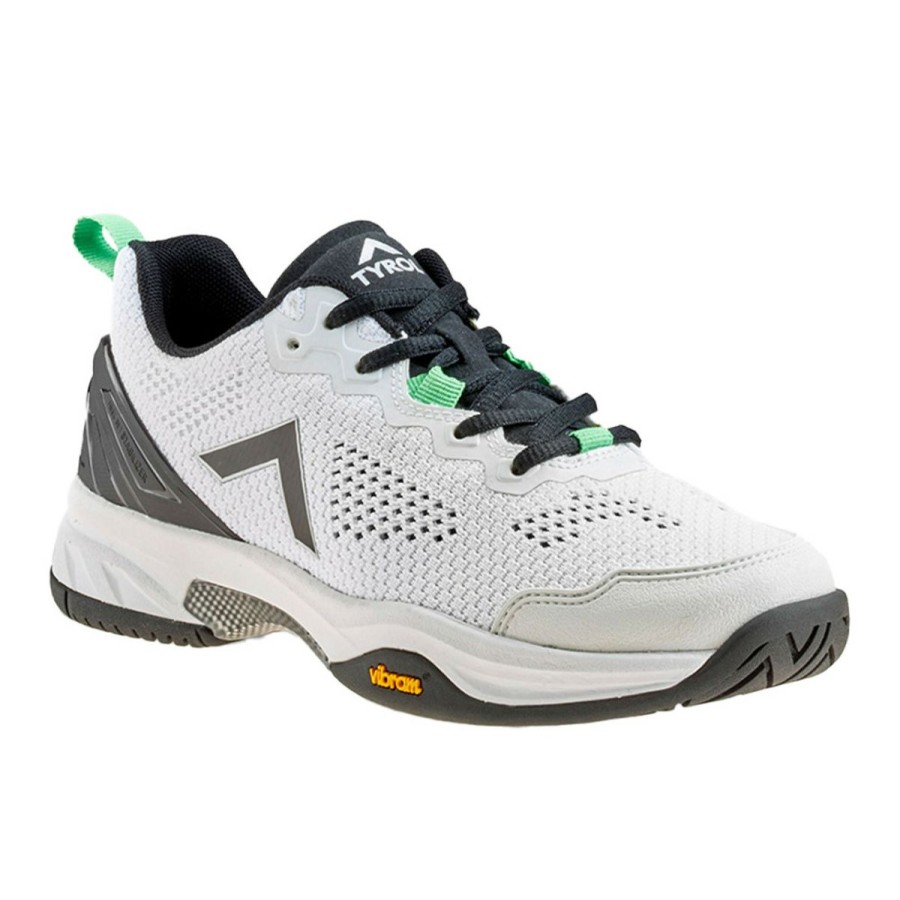 Shoes * | Tyrol Velocity V Series Pickleball Shoe Men'S White/Green