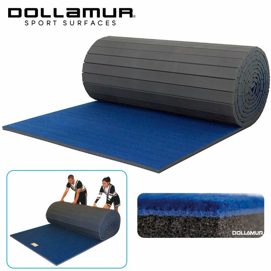 Gymnastic * | Dollamur Flexi-Roll Carpeted Mat Thickness 1.375 (3.5 Cm)