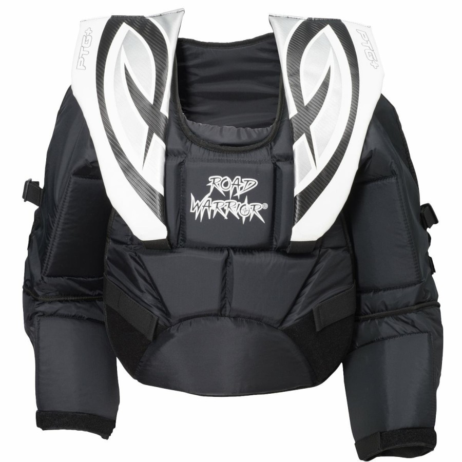 HocHot * | Road Warrior Deluxe Microfibre Goalie Chest Protector For Street Hockey