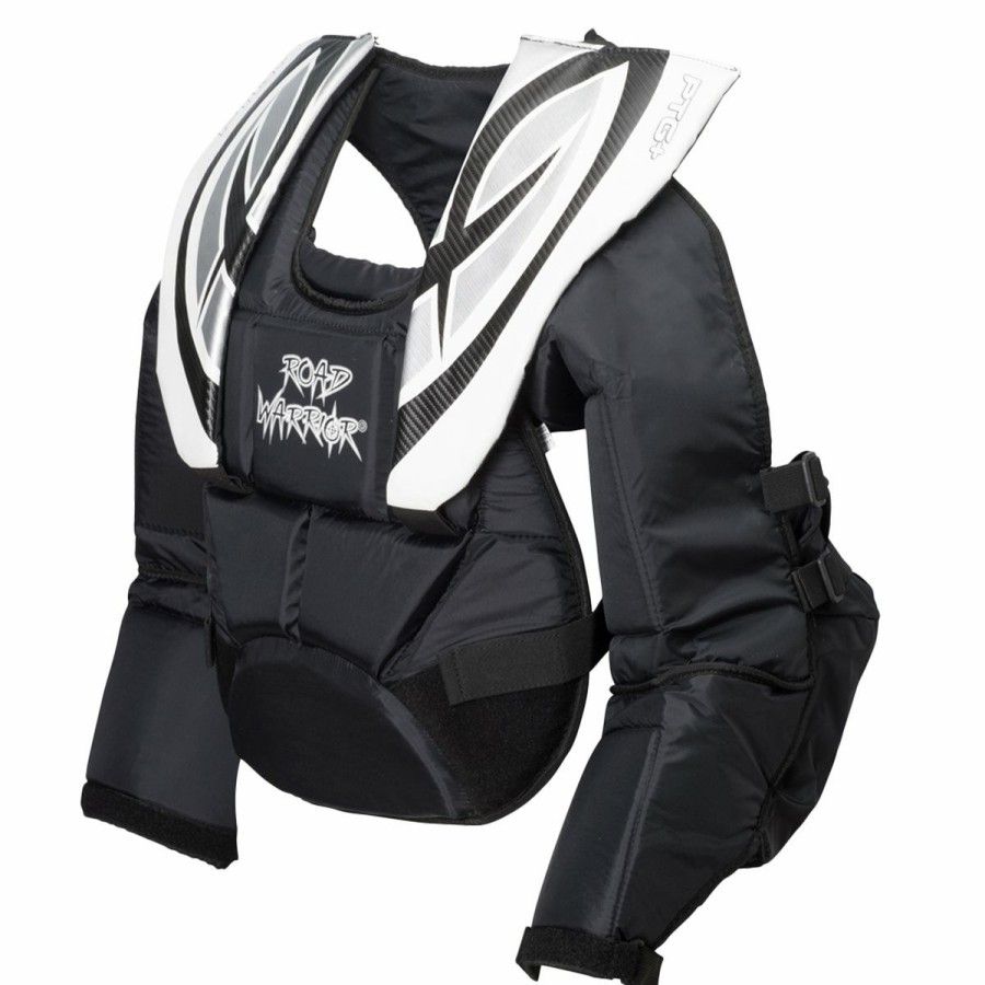 HocHot * | Road Warrior Deluxe Microfibre Goalie Chest Protector For Street Hockey