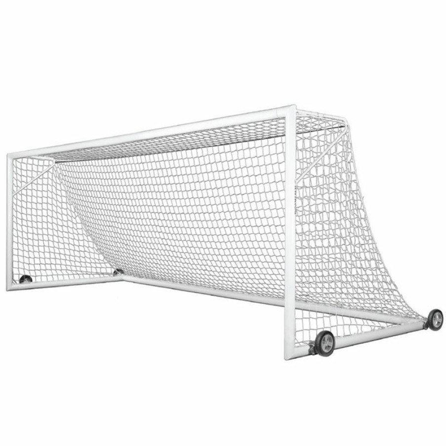 Soccer * | Senior Soccer Goal Kwikgoal, Pro Premier European Aluminum With No-Flat Tires