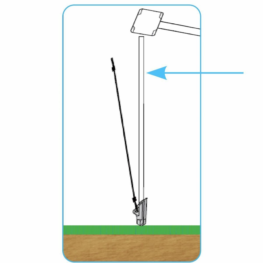 Soccer * | Setting Rod For Anchors