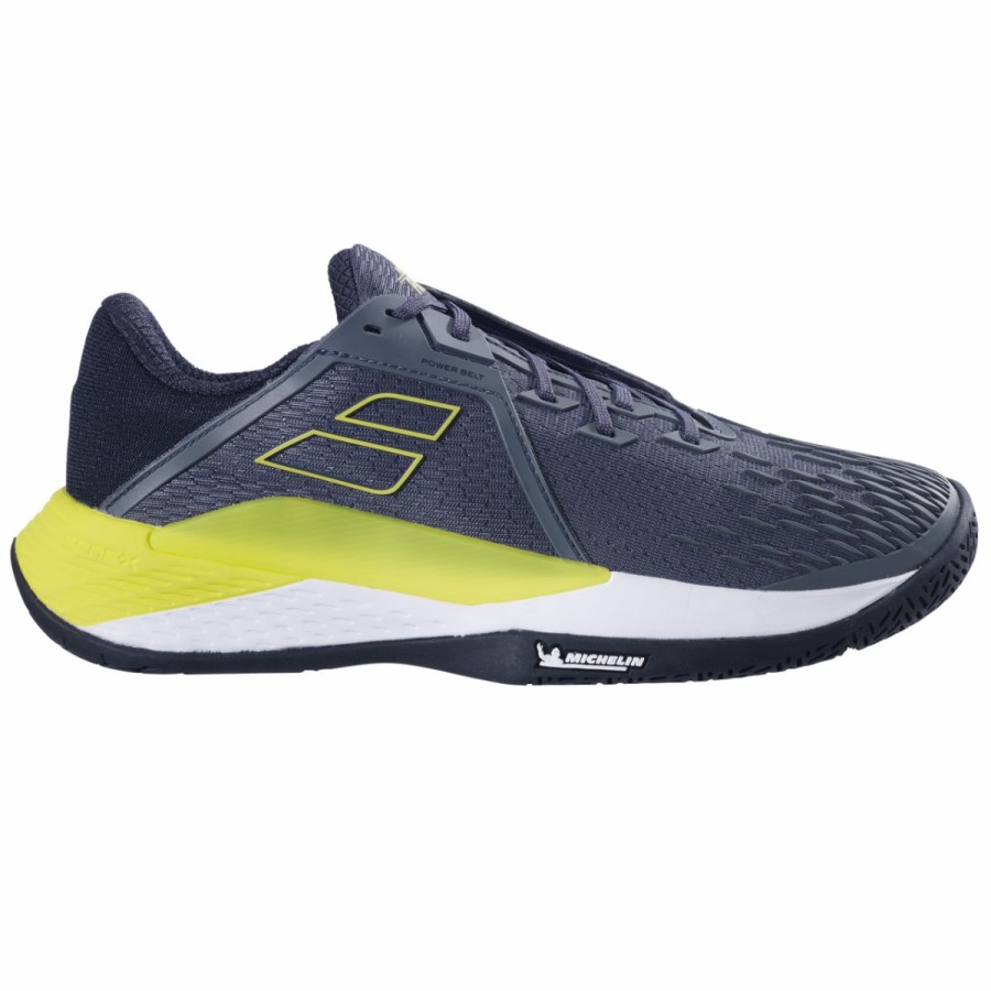 Shoes * | Babolat Propulse Fury 3 All Court Shoe Men'S Grey/Aero